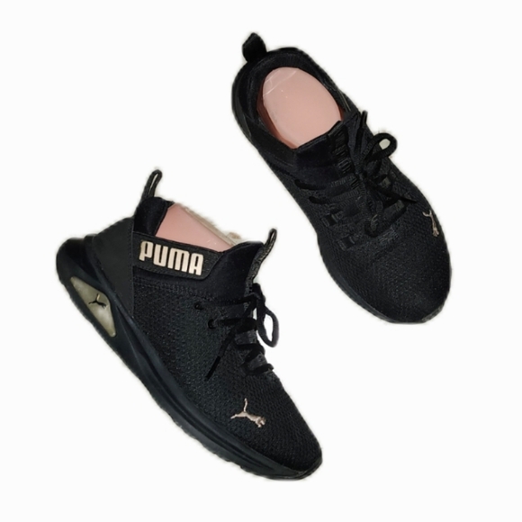 Puma Shoes - Puma Black Sneakers